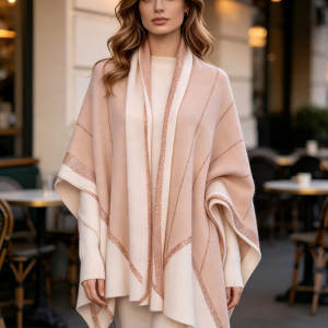 100% Inner Mongolian Cashmere Shawl – Blush Pink | DOMOG