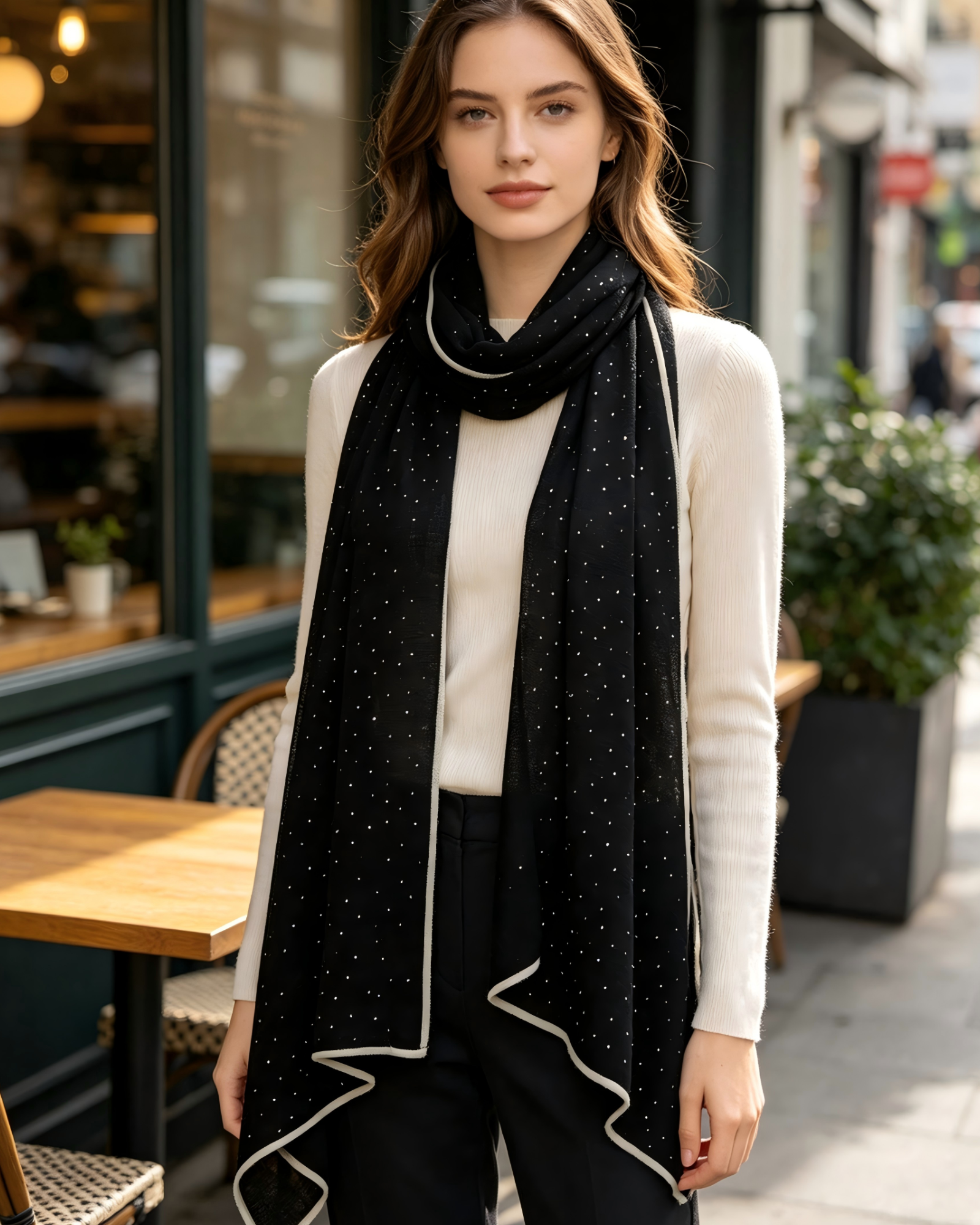 DOMOG Starlight Cashmere Shawl — 100% Inner Mongolian Cashmere - Image 3
