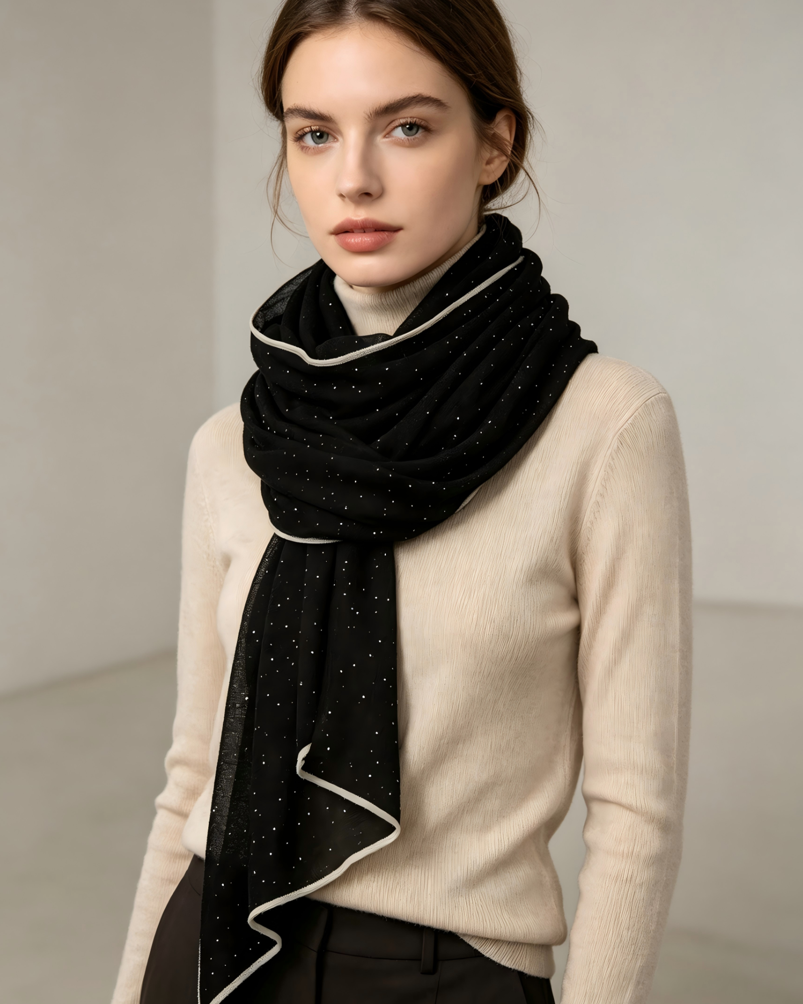DOMOG Starlight Cashmere Shawl — 100% Inner Mongolian Cashmere - Image 4